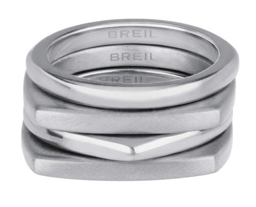 Moderní sada ocelových prstenů pro ženy New Tetra